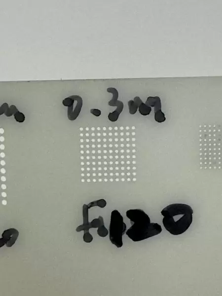 Waterjet Laser AIN Ceramic Vertical drilling